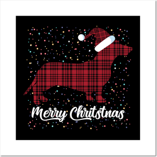 Merry Christmas dog funny gift for dog lover Posters and Art